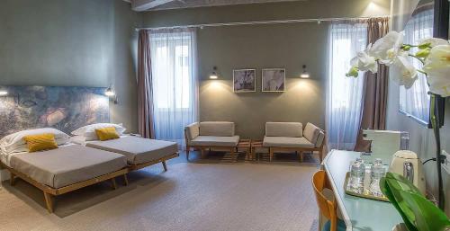 Habitación cuádruple Club del hotel Accademia. Foto 4