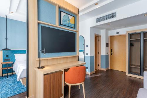 Suite Junior del hotel Hilton Garden Inn Rome Colosseum