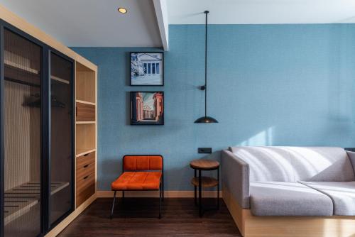 Suite Junior del hotel Hilton Garden Inn Rome Colosseum. Foto 2