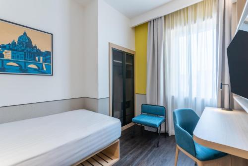 Habitación Individual del hotel Hilton Garden Inn Rome Colosseum. Foto 7