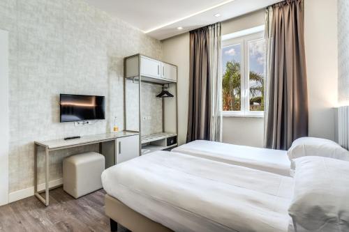Habitación Doble Superior - 1 o 2 camas del hotel Isola Sacra Rome Airport. Foto 1