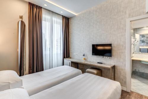 Habitación Doble Estándar - 1 o 2 camas del hotel Isola Sacra Rome Airport. Foto 3