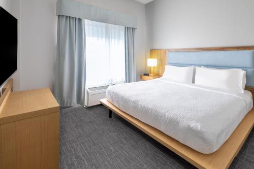 Suite de 1 dormitorio con cama extragrande - No fumadores del hotel Homewood Suites By Hilton Rochester/greece, Ny. Foto 3