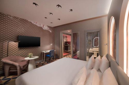 Alojamiento Nhow Premium XL del hotel Nhow Roma Vittorio Veneto. Foto 3