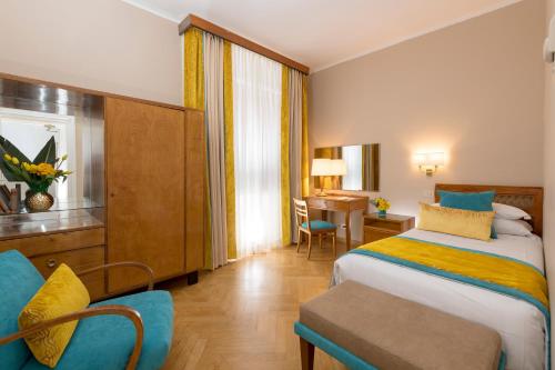 Habitación Individual Económica del hotel Bettoja Mediterraneo. Foto 2