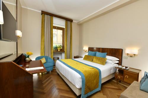Habitación Doble Clásica - 1 o 2 camas del hotel Bettoja Mediterraneo. Foto 4