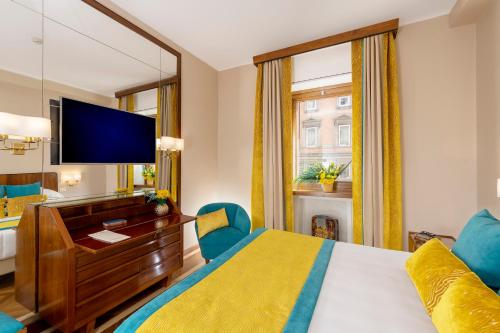 Habitación Doble Estándar - 1 o 2 camas del hotel Bettoja Mediterraneo. Foto 6