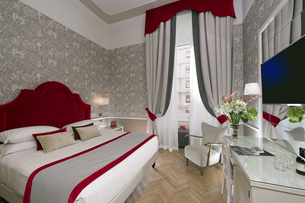 Habitación Premium con 1 cama doble o 2 individuales del hotel Bettoja Massimo D'azeglio