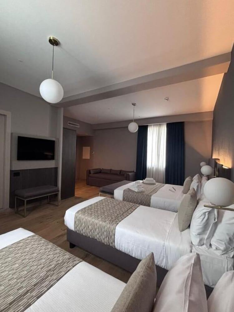 Habitación cuádruple Premium del hotel San Remo
