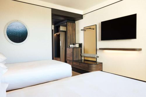 Habitación Executive - 2 camas del hotel Hilton Rome Airport. Foto 3