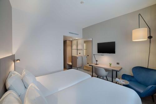 Habitación Doble Estándar - 1 o 2 camas del hotel Nh Roma Villa Carpegna. Foto 1