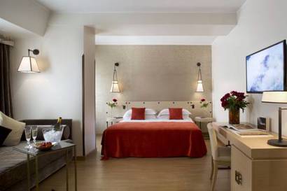 Junior suite del hotel Starhotels Metropole