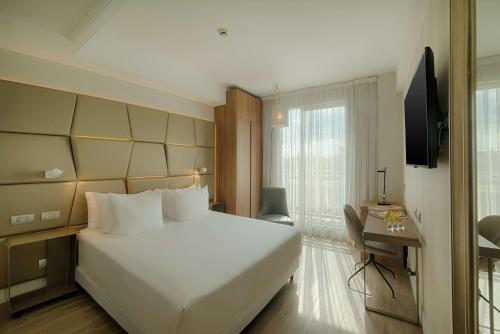 Habitación Doble Superior con vistas - 1 o 2 camas del hotel Nh Collection Roma Centro