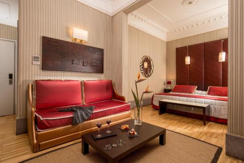 Habitación Triple de lujo del hotel Morgana