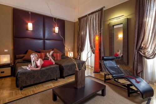 Habitación Cuádruple de Lujo del hotel Morgana. Foto 6