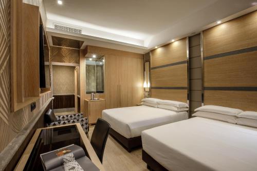 Habitación Cuádruple de Lujo del hotel Morgana. Foto 12