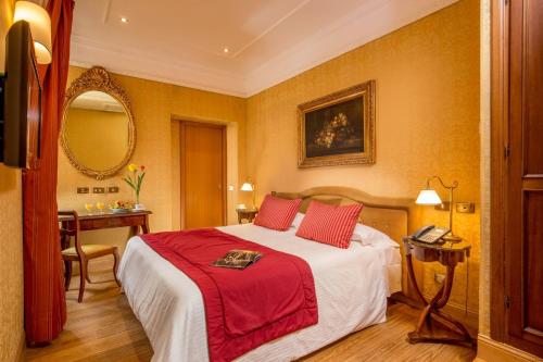 Habitación cuádruple del hotel Morgana