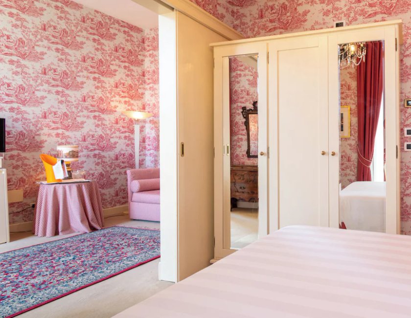 Junior suite Lujo Vista al canal 1 Cama doble 1 Cama doble del hotel Principe. Foto 14