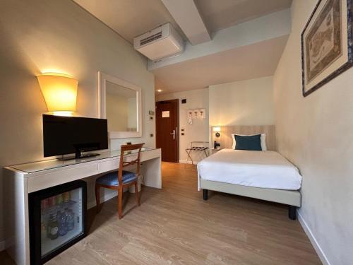 Habitación Individual Clásica del hotel Plaza Venice. Foto 1