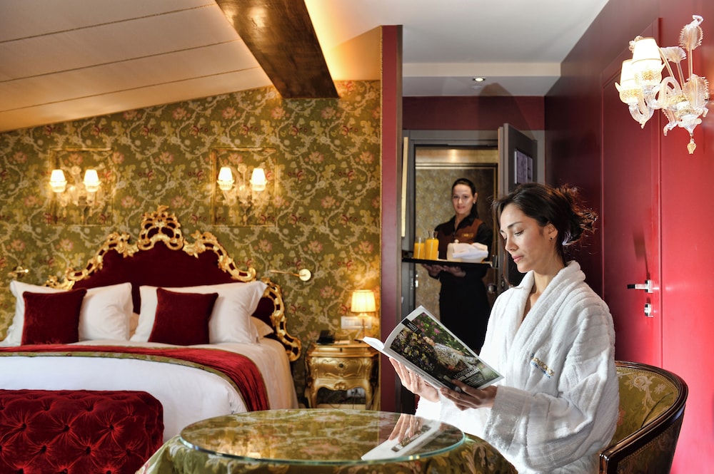 Suite Ejecutiva con terraza privada y vistas a la ciudad del hotel Hotel Papadopoli Venezia - MGallery Collection. Foto 4