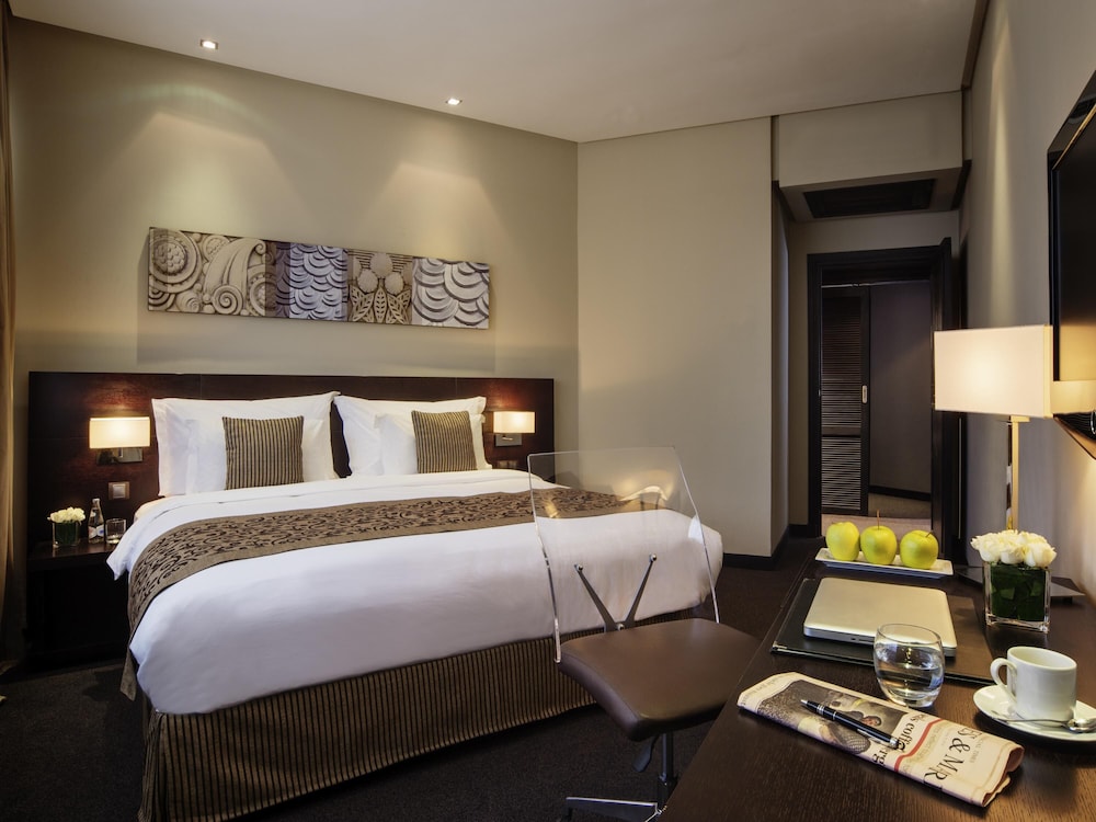 Habitación clásica, 1 cama de matrimonio del hotel Movenpick Casablanca. Foto 10