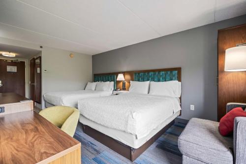 Habitación adaptada para personas con discapacidad auditiva - No fumadores - 2 camas dobles del hotel Hampton Inn Ridgefield Park. Foto 5