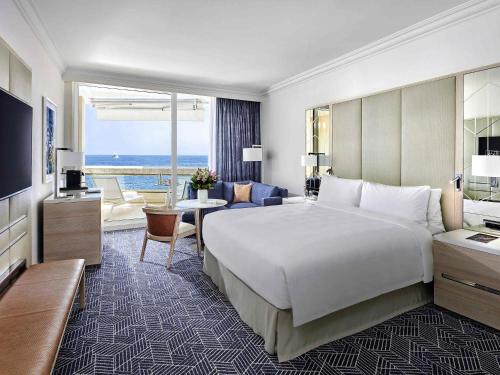 Habitación Signature con vistas al mar - 1 cama extragrande del hotel Fairmont Monte Carlo