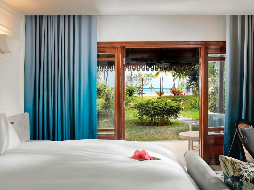 HABITACIÓN MAGNIFIQUE, 1 Cama King Size, vistas al océano, balcón o terraza amueblado del hotel Sofitel Mauritius L'imperial Resort and Spa. Foto 4