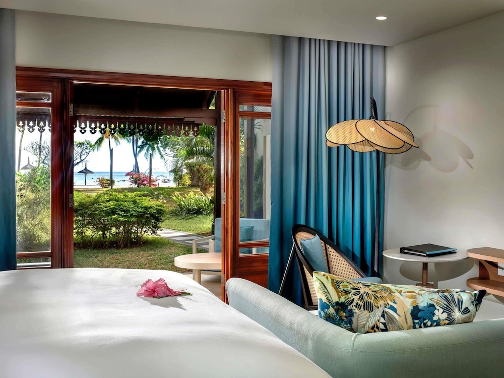 HABITACIÓN MAGNIFIQUE, 1 Cama King Size, vistas al océano, balcón o terraza amueblado del hotel Sofitel Mauritius L'imperial Resort and Spa. Foto 5
