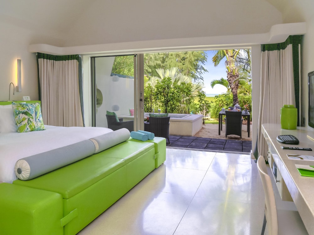 Suite SO, 1 cama King, terraza, vistas al jardín, frente al mar del hotel So/ Sofitel Mauritius. Foto 1