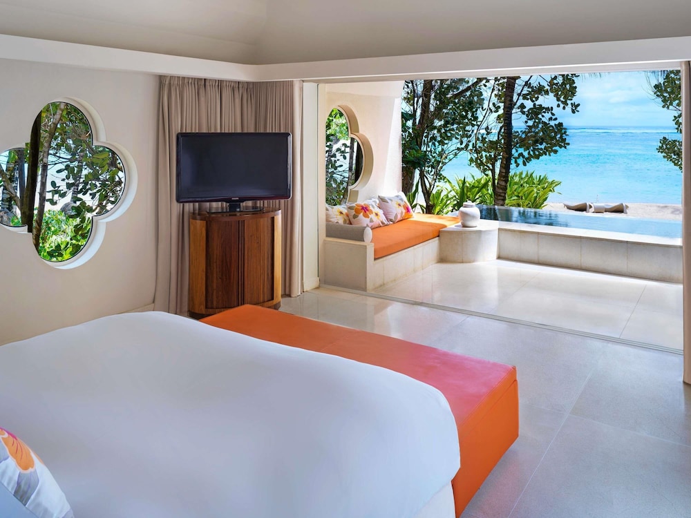 Villa de Playa SO, 1 cama King, jardín privado con piscina de inmersión climatizada, frente a la playa del hotel So/ Sofitel Mauritius