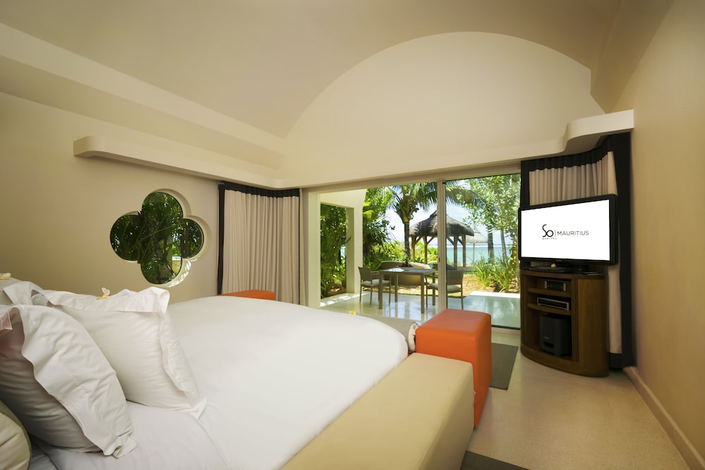 Villa de Playa SO, 1 cama King, jardín privado con piscina de inmersión climatizada, frente a la playa del hotel So/ Sofitel Mauritius. Foto 2