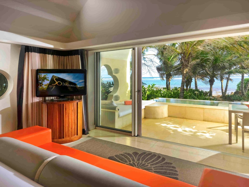 Villa Familiar de Playa SO, 1 cama King, jardín privado con piscina de inmersión climatizada, frente a la playa del hotel So/ Sofitel Mauritius. Foto 7
