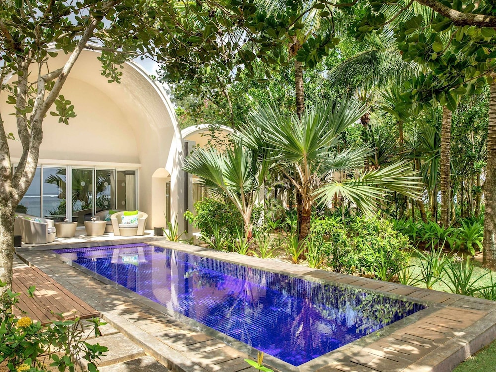 Villa VIP de Playa SO, 2 dormitorios, 1 sala de estar, jardín privado con piscina climatizada, frente a la playa del hotel So/ Sofitel Mauritius. Foto 6