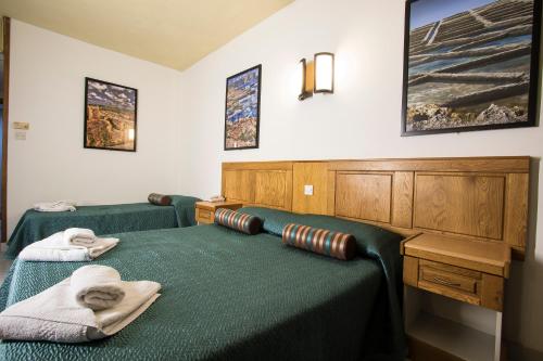 Habitación cuádruple del hotel Canifor