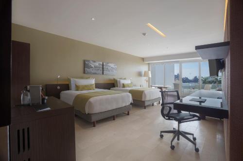 Habitación Club Signature - 2 camas grandes del hotel Intercontinental Presidente Cancun Resort, An Ihg. Foto 2