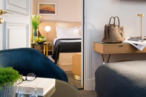 Habitación Familiar con balcón del hotel Le Marianne