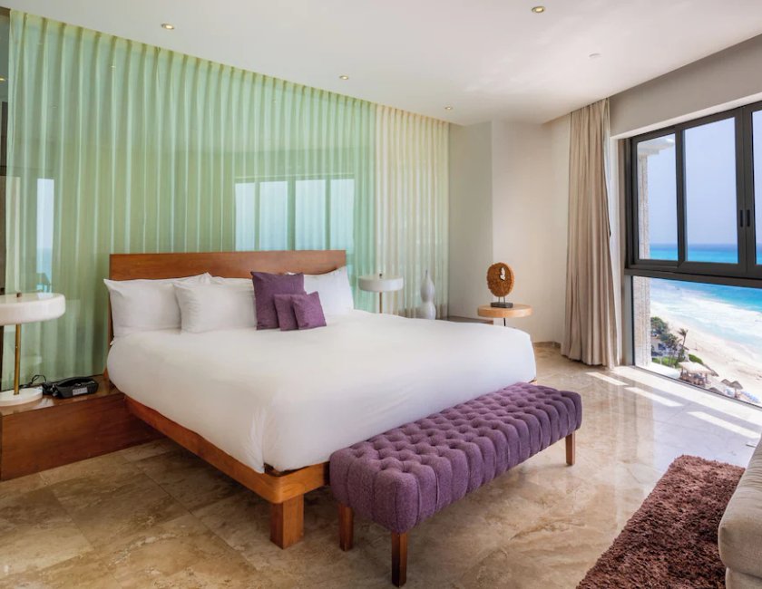 Suite Gobernador del hotel Sandos Cancun All Inclusive. Foto 2