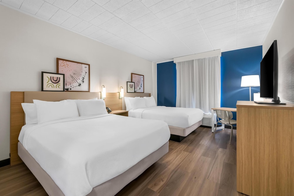 Habitación, 2 camas de matrimonio del hotel BEST WESTERN PLUS LOCKPORT. Foto 1