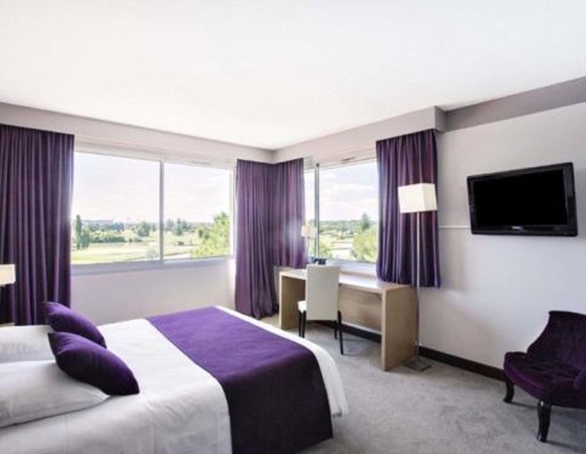 Habitación doble Superior 1 Cama doble del hotel Mercure Toulouse Aeroport Golf De Seilh