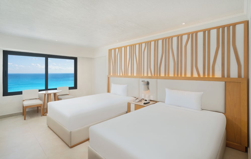 Deluxe Room, Ocean View Free Wi - Fi del hotel Royal Solaris Cancun - All Inclusive. Foto 3