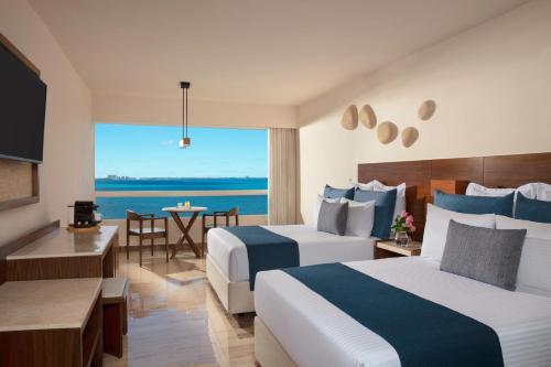 Doble Premium Preferred Club - Frente al mar del hotel Dreams Sands Cancun Resort and Spa - All Inclusive. Foto 2