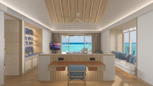 Bungalow con piscina - Sobre el agua del hotel Niva Kuramathi Maldives. Foto 1