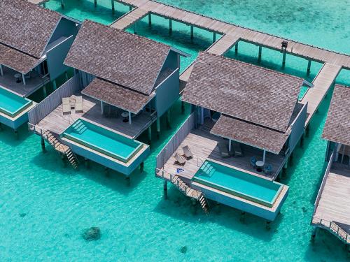 Villa Agua con piscina del hotel Niva Kuramathi Maldives