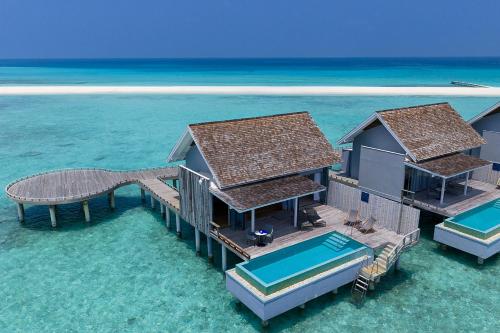Villa Thundi Water con piscina del hotel Niva Kuramathi Maldives. Foto 5