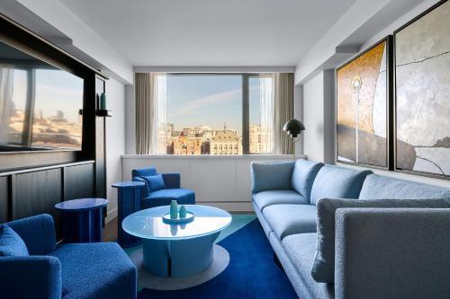 Suite de 1 dormitorio con vistas al río del hotel Sea Containers London. Foto 3