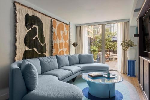 Suite Patio de 1 dormitorio del hotel Sea Containers London. Foto 4