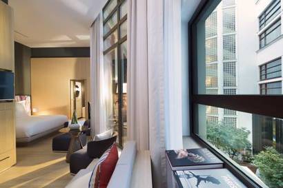 Suite Junior del hotel Le Cinq Codet. Foto 5