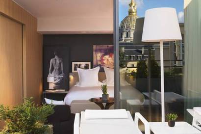 Suite Dome del hotel Le Cinq Codet. Foto 11