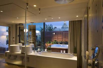 Suite Dome del hotel Le Cinq Codet. Foto 12